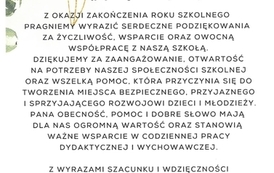 2026 - Zakończenie roku szkolnego 2025/2026 w Szkole Podstawowej im. Kornela Makuszyńskiego w Łaniętach 1