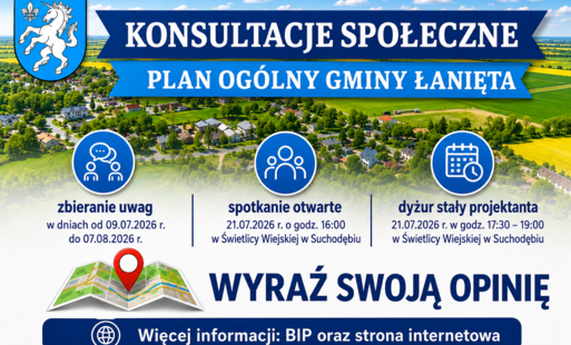 Ogłoszenie o rozpoczęciu konsultacji