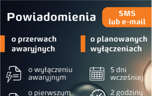 Energa-Operator wprowadza bezpłatne alerty o wyłączeniach