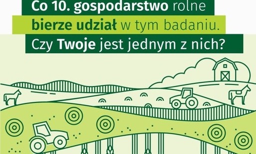 Baner Badanie statystyczne „Zintegrowane statystyki dotyczące gospodarstw rolnych”